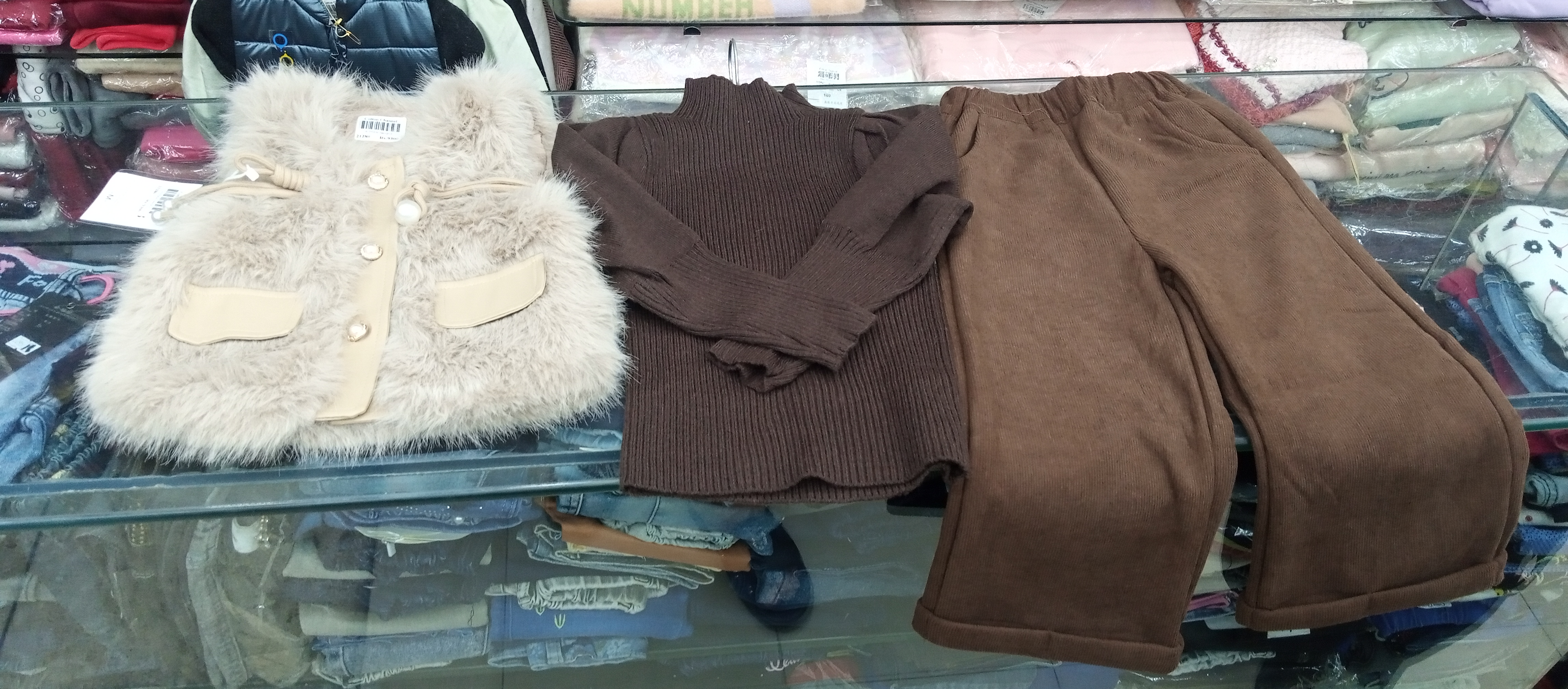 Girls 3PCs Jacket Suit