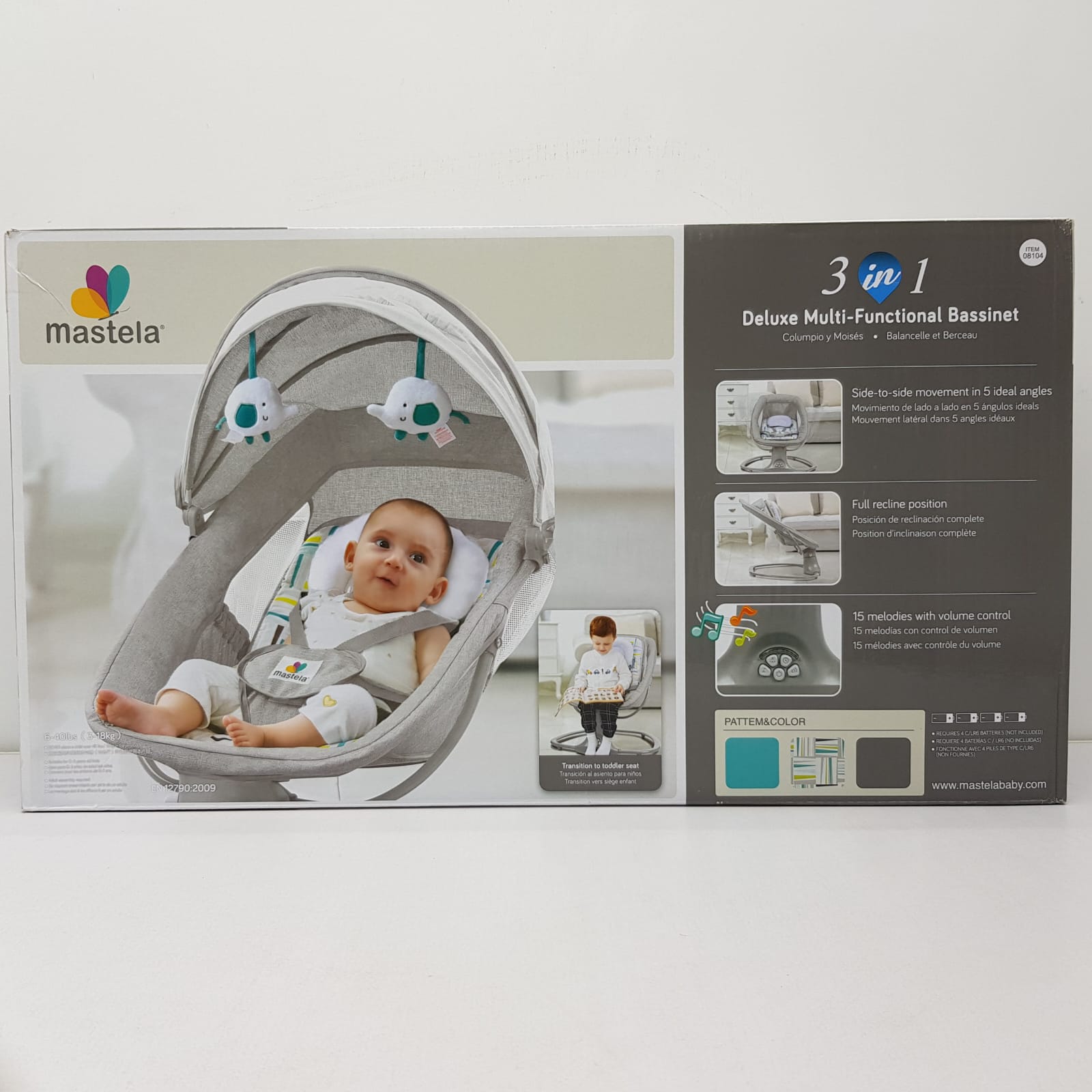 Deluxe Multi-Functional Bassinet/Swing